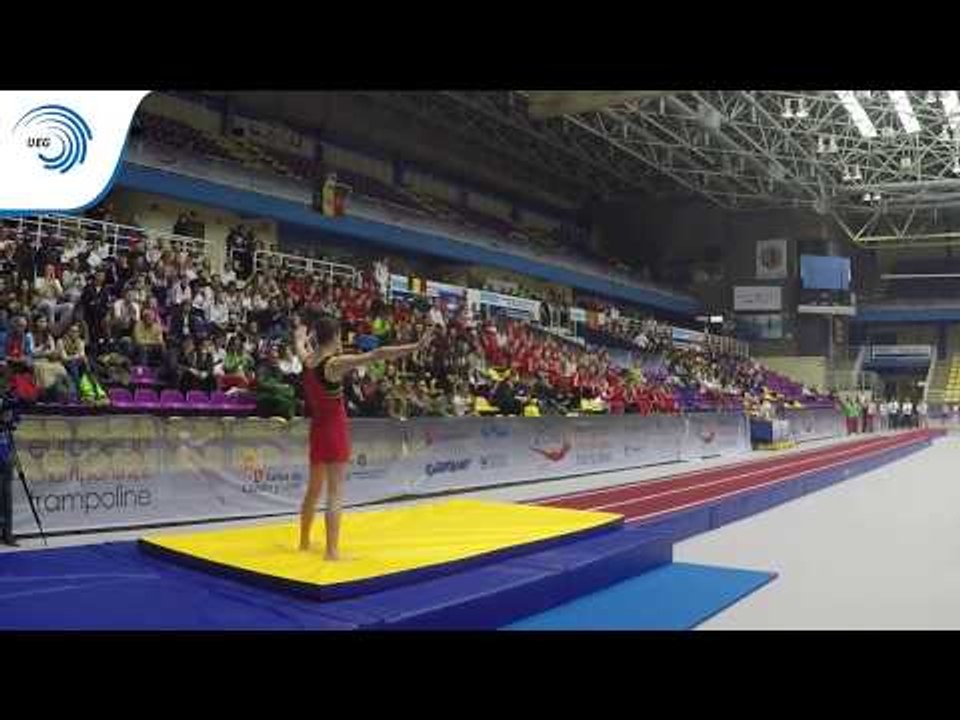 Noah HOUBRECHTS (BEL) - 2016 Tumbling junior Europeans, final