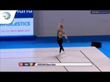 Bianca GORGOVAN (ROU) - 2017 Aerobics Europeans, individual women final