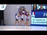 France -  2017 Aerobics European bronze medallists, junior groups