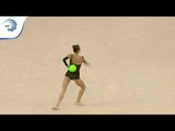 Viktoriia MAZUR (UKR) - 2017 European Championships, Qualifications ball