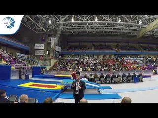 Antonio SANTOS (ESP) - 2016 Double Mini-Trampoline Europeans, final