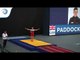 Jaydon Paddock (GBR) - 2018 Trampoline Europeans, top qualifier junior tumbling