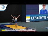 Ukraine - 2018 Tumbling European bronze medallists, men's junior team