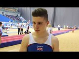Jaydon Paddock (GBR) - 2018 Trampoline Europeans, interview after team gold