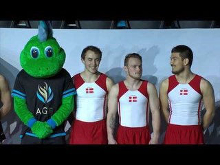 2018 Trampoline Europeans - medal winners day 3