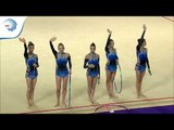 Italy - 2016 Rhythmic Europeans, 3 clubs and 2 hoops final