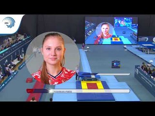 Polina TROIANOVA (RUS) -  2018 Double Mini-Trampoline European silver medallist