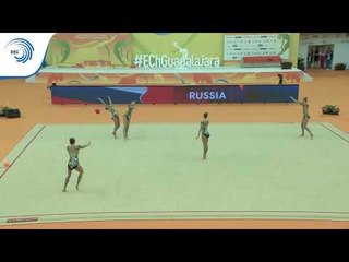 Russia - 2018 Rhythmic Europeans, 3 balls and 2 ropes final
