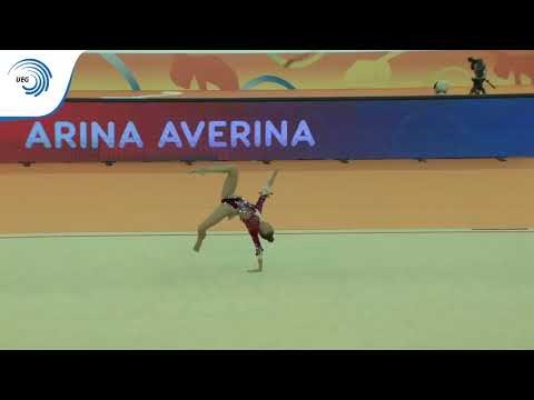 Arina AVERINA (RUS) - 2018 Rhythmic Europeans, all around final clubs