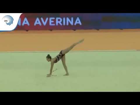 Dina AVERINA (RUS) - 2018 Rhythmic Europeans, all around final clubs