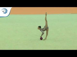 Linoy ASHRAM (ISR) - 2018 Rhythmic Europeans, all around final ball