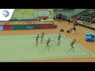 Italy -  2018 Rhythmic Vice European Champions, group all around