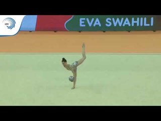 Eva Swahili GHERARDI (ITA) - 2018 Rhythmic Europeans, junior ball final