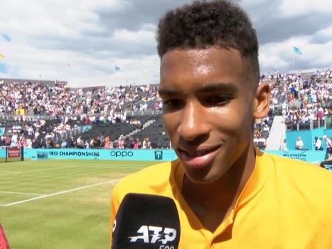 Queen's - Auger-Aliassime : J'espère aller jusqu'au bout