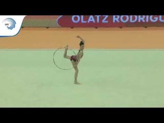 Olatz RODRIGUEZ (ESP) - 2018 Rhythmic Europeans, junior hoop final