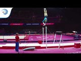 Uliana PEREBINOSOVA (RUS) - 2018 Artistic Gymnastics Europeans, qualification bars