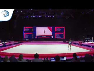 Yulia INSHINA (AZE) - 2018 Artistic Europeans, qualification floor