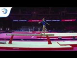 Jessica CASTLES (SWE) - 2018 Artistic Europeans, qualification beam