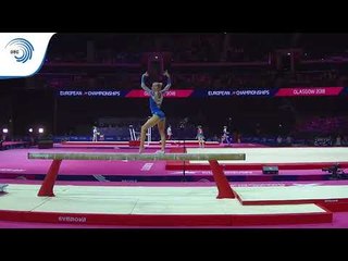 Siiri SAUKKONEN (FIN) - 2018 Artistic European, qualification beam
