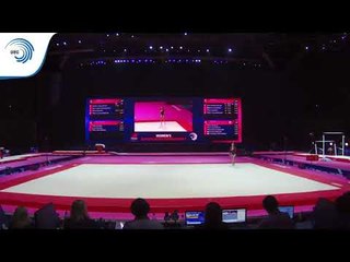 Dominika PONIZILOVA (CZE) - 2018 Artistic Europeans, qualification floor