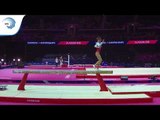 Linda TUGARINOVA (LAT) - 2018 Artistic Europeans, qualification beam