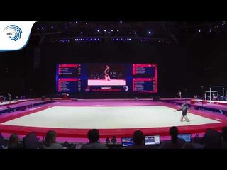 Francesca LINARI (ITA) - 2018 Artistic Gymnastics Europeans, qualification floor