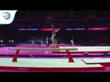 Aurelie KELLER (LUX) - 2018 Artistic Europeans, qualification beam