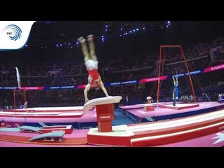 Taha SERHANI (SUI) - 2018 Artistic Gymnastics Europeans, qualification vault