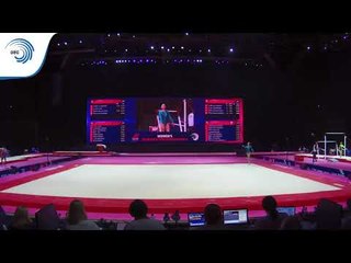 Lilia AKHAIMOVA (RUS) - 2018 Artistic Gymnastics Europeans, qualification floor