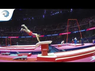 Adelin KOTRONG (ROU) - 2018 Artistic Gymnastics Europeans, qualification vault