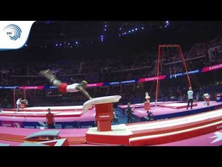 Noah KUAVITA (BEL) - 2018 Artistic Gymnastics Europeans, qualification vault