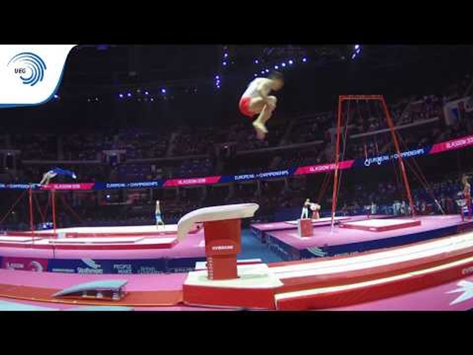 Dzianis SANUVONH (BLR) - 2018 Artistic Gymnastics Europeans, qualification vault