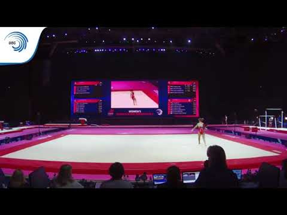 Bianca FRYSAK (AUT) - 2018 Artistic Gymnastics Europeans, qualification floor