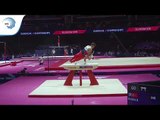 Bilal BULBUL (TUR) - 2018 Artistic Gymnastics Europeans, junior qualification pommel horse