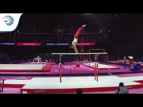 Murad AGHARZAYEV (AZE) - 2018 Artistic Gymnastics Europeans, qualification parallel bars
