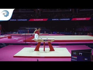 Adam BABOS (HUN) - 2018 Artistic Gymnastics Europeans, qualification pommel horse