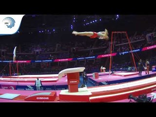 Konstantin KUZOVKOV (GEO) - 2018 Artistic Gymnastics Europeans, qualification vault