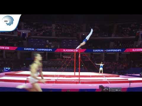 Karl IDESJOE (SWE) - 2018 Artistic Gymnastics Europeans, qualification high bar