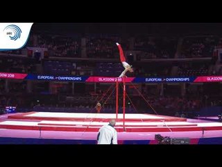Bernardo ALMEIDA (POR) - 2018 Artistic Gymnastics Europeans, qualification high bar