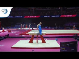 Petro PAKHNIUK (UKR) - 2018 Artistic Gymnastics Europeans, qualification pommel horse