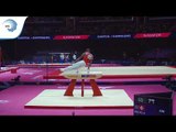 Henji MBOYO (SUI) - 2018 Artistic Gymnastics Europeans, qualification pommel horse