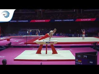 Nils DUNKEL (GER) - 2018 Artistic Gymnastics Europeans, qualification pommel horse