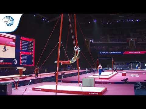 Andreas TOBA (GER) - 2018 Artistic Gymnastics Europeans, qualification rings