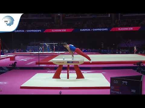 Artur DAVTYAN (ARM) - 2018 Artistic Gymnastics Europeans, qualification pommel horse