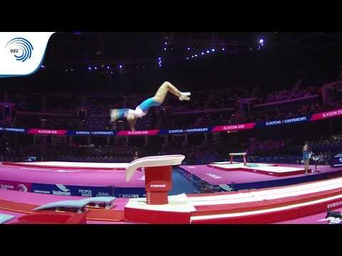 Katarzyna JURKOWSKA (POL) - 2018 Artistic Gymnastics Europeans, qualification vault