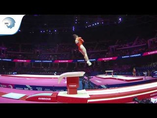 Paula RAYA (ESP) - 2018 Artistic Gymnastics Europeans, qualification vault