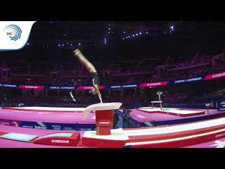 Naomi VISSER (NED) - 2018 Artistic Gymnastics Europeans, qualification vault