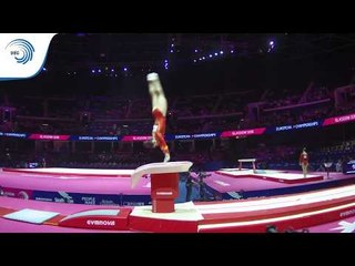 Ana PEREZ (ESP) - 2018 Artistic Gymnastics Europeans, qualification vault