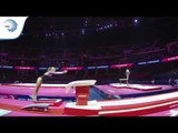 Mette HULGAARD (DEN) - 2018 Artistic Gymnastics Europeans, qualification vault