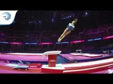 Sara PETER (HUN) - 2018 Artistic Gymnastics Europeans, qualification vault